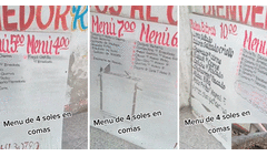 Restaurante en Comas impacta por gran variedad de precios de menús: “Hay hasta para magnates”
