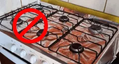 ¿Por qué NUNCA debes usar papel aluminio para cubrir la COCINA o estufa? Esta es la razón
