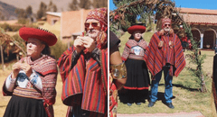 Chilenos se casan en Cusco con ritual ceremonial inca y causan furor: "Pachamama es testigo"