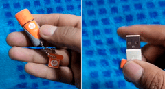 Hombre compra un USB y encuentra singular detalle: “Es con almacenamiento en la nube”