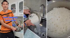 Extranjero compara la preparación del arroz de Perú y Japón: “El arroz peruano es muy seco”