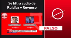 Es falso que "se filtró audio" donde Juan Reynoso grita a Raúl Ruidíaz tras partido Perú-Brasil