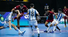 ¡Una pesadilla! Venezuela cayó por 3-0 ante Argentina y quedó fuera del Sudamericano de Futsal Sub-20