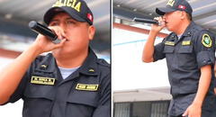 Policía de Perú se vuelve VIRAL por su impresionante talento en el rap: “Se equivocó de profesión”