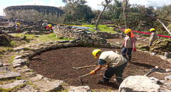 Amazonas: trabajos del drenaje e impermeabilización tiene un avance de 68% en Kuélap