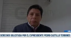 Pedro Castillo insiste que está "secuestrado" durante audiencia de tutela de derechos