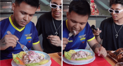 Extranjero afirma que el CEVICHE es de ECUADOR, pero tras probar el de PERÚ cambia de opinión: “Me quedo con el peruano”
