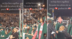 Peruana se gradúa como abogada en EE. UU. y emociona con los detalles de su toga: “Es amor a la patria”