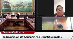 César Hinostroza a congresistas: "Por medidas de seguridad, no le puedo decir dónde estoy"