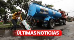 Corte masivo de agua EN VIVO: Sedapal asegura 102 puntos de abastecimiento fijos y 71 puntos móviles como cisternas