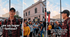Coreano visita el barrio chino y se impresiona al ver tanta gente: “Deberíamos abrir un local aquí”