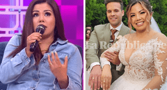 Estrella Torres molesta por críticas hacia su esposo: “Manchan la imagen de él, es muy trabajador"
