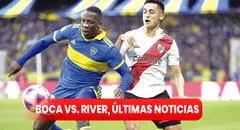 Boca Juniors vs. River Plate EN VIVO, últimas noticias: últimos resultados del superclásico