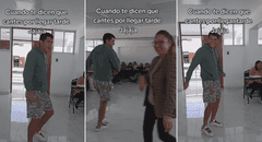 Joven sorprendió al cantar tema de Flor Pileña por llegar tarde a clases: “Yo he sido tu amiga”
