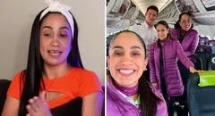 Nelly Rossinelli revela terrible momento que pasó trabajando en una aerolínea: "Recibes el peor trato"