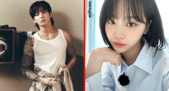 ¿Jungkook, de BTS, y Chaewon de LE SSERAFIM son novios? Pequeño acercamiento reviven rumores