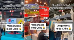 Chilena compara el stand de PERÚ y CHILE en un evento turístico en EUROPA:  “Me da mucha pena”