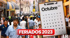 ¿Hay más feriados en octubre? Conoce los próximos días libres y no laborables, según calendario