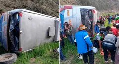 Cusco: 1 turista muerto y 30 heridos en accidente durante viaje a montaña de 7 colores