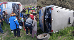 Bus accidentado en Cusco que causó la muerte de 1 turista y dejó 28 heridos estaba inhabilitado