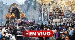 Tercer recorrido del Señor de los Milagros HOY EN VIVO: ubicación, rutas y desvíos de la procesión