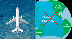 ¿Por qué los aviones no cruzan sobre el océano Pacífico para ir a Asia? La respuesta es sorprendente