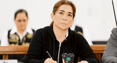 Sada Goray postula otra vez a la colaboración eficaz, a pesar de haber mentido a la Fiscalía