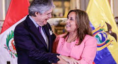 Guillermo Lasso se volverá a reunir con Dina Boluarte en Palacio de Gobierno