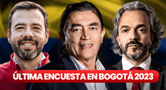 Elecciones Colombia 2023, ÚLTIMA ENCUESTA: ¿quién va ganando la alcaldía de Bogotá?
