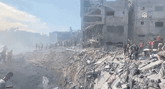 Franja de Gaza: reportan combates cuerpo a cuerpo