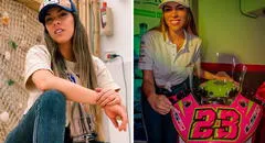 Aída Martínez: ¿qué carreras estudió la modelo y cómo fue su debut en el motociclismo?