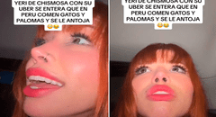 Reacción de influencer mexicana cuando le dicen que en Perú comen gatos y palomas se vuelve viral