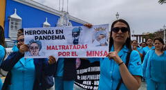Enfermeras y obstetras anunciaron huelga en Trujillo
