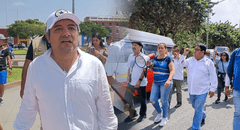 La Libertad: trujillanos protestan en exteriores del JNE en contra de alcalde Arturo Fernández