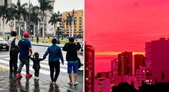 ¿Habrá cielo rojo, lluvia o temperaturas altas en los próximos días? Esto dice Senamhi