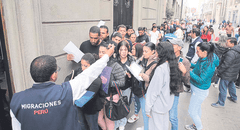 Alberto Otárola presenta el procedimiento para intervenir a extranjeros indocumentados