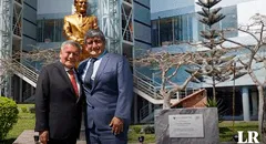 Retiran estatua de César Acuña a poco de su instalación en UCV Trujillo: ¿qué pasó?
