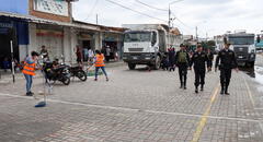 Desalojaron a más de 400 ambulantes de mercado de Piura