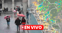 Lluvias en Perú EN VIVO: 130 distritos en riesgo ante lluvias, según Indeci