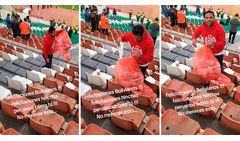 Hincha recoge basura que dejaron en estadio de Bolivia tras partido por Eliminatorias 2026: “Peruano de oro”