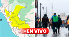 Lluvias en Perú EN VIVO: 16 regiones con probabilidades altas de registrar lluvias