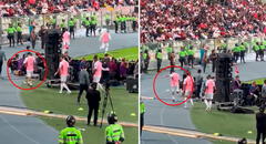 Sergio Peña se molestó por no jugar con la selección peruana y casi termina lastimando a una persona