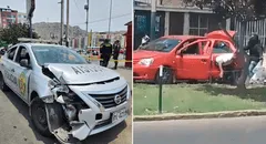 Rímac: delincuentes asaltan vehículo en avenida Alcázar, disparan contra pasajeros y huyen en motos