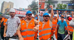 Miraflores: trabajadores protestan contra ordenanza municipal que habría paralizado 20 obras