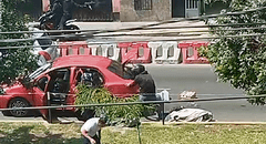 Rímac: ocho hampones asaltan a cambista y desatan balacera en plena calle