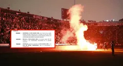 FPF sanciona a Alianza Lima con el cierre de Matute por 7 meses y casi 100.000 soles de multa
