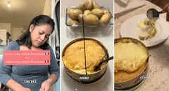 Peruana que trabaja cocinando en Francia revela cómo cenan los franceses: "Solo puse queso en el horno"