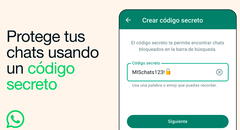 WhatsApp incluye el 'bloqueo de chats' con 'código secreto': así activas esta nueva función