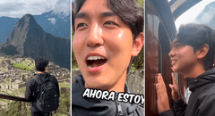 Coreano en PERÚ va por primera vez a CUSCO, visita MACHU PICCHU y se emociona: “Realmente es una maravilla”