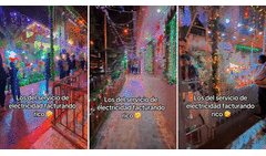 Vecinos de Comas adornan sus calles por Navidad y lo comparan con Las Vegas:"Competencia de San Isidro"